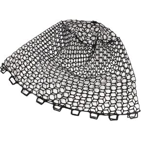 Fishing Landing Net, Soft Rubber Fishing Replacement Net, Light Weight, Strong Toughness, Portable Fly Fishing Net for Outdoor Fishing Lover (47CM)