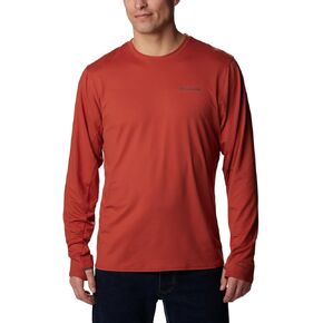 Columbia Men's Tech Trail Long Sleeve Crew II, Black, Large