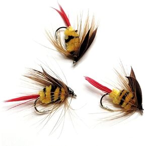 McGinty Fly - Wet Fly - Size #10 - Pack of 3 – Premium Hand Tied Quality - Flyfish for Trout, Bass, Bluegill, Crappie, Grayling, and Other Gamefish – Golden Tippet Fly Co.