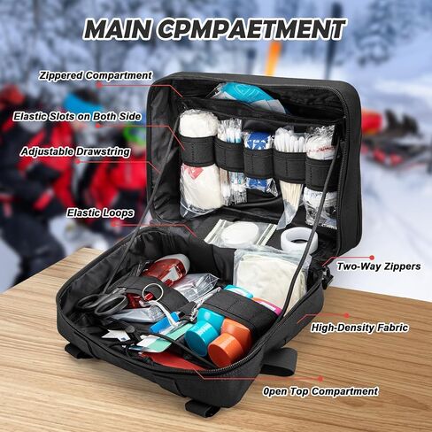 Jueachy Tactical Molle Pouch Large Admin Bag Utility Tool Pouches Molle Attachment EDC Pouches Expandable Molle Accessories Organizer Medical Pocket U.S.A Patch Included in Saudi Arabia