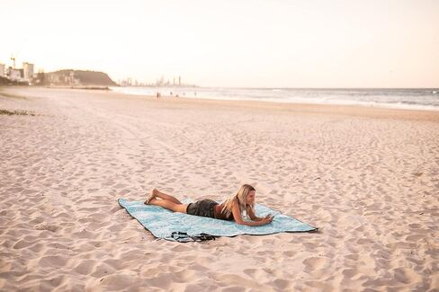 Picnic Blanket - Extra Large, Waterproof, Machine Washable, Easy Storage. Perfect for Camping, Picnics & Outdoor, Children by The Beach or Playing with Dog, 78inch x 78inch (Happy Days) in Saudi Arabia