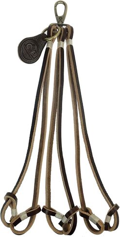 حامل ألعاب حمامة الطيور الجلدي، حامل حزام رقبة الطيور، 6 أشرطة شماعات للتخييم والتخييم in Kuwait