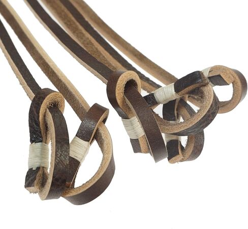 حامل ألعاب حمامة الطيور الجلدي، حامل حزام رقبة الطيور، 6 أشرطة شماعات للتخييم والتخييم in Kuwait