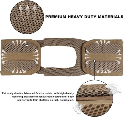 PETAC GEAR Weighted Vest Adjustable Tactical Weight Vests, Trainer Fitness Strength Endurance Workout Training Vest in Saudi Arabia