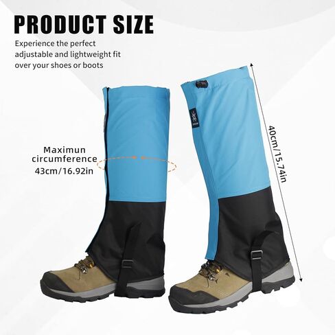 أغطية أرجل للعناية بالعشب، واقيات أرجل فرشاة التشذيب، واقي أرجل مقاوم للماء، ملحقات قص حماية الساق قابلة للتعديل، أغطية أحذية لتشذيب الأعشاب الضارة in Kuwait