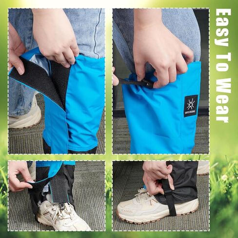 أغطية أرجل للعناية بالعشب، واقيات أرجل فرشاة التشذيب، واقي أرجل مقاوم للماء، ملحقات قص حماية الساق قابلة للتعديل، أغطية أحذية لتشذيب الأعشاب الضارة in Kuwait