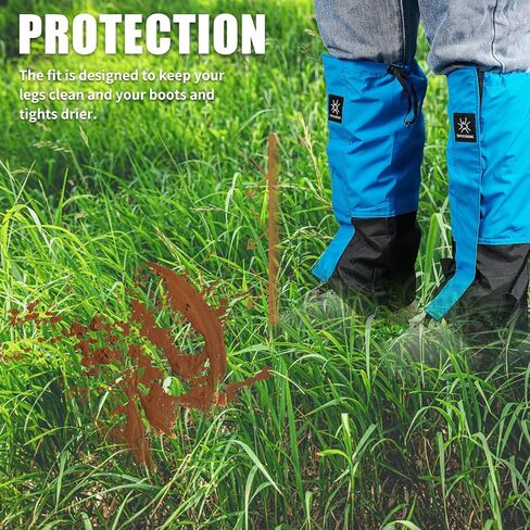 أغطية أرجل للعناية بالعشب، واقيات أرجل فرشاة التشذيب، واقي أرجل مقاوم للماء، ملحقات قص حماية الساق قابلة للتعديل، أغطية أحذية لتشذيب الأعشاب الضارة in Kuwait