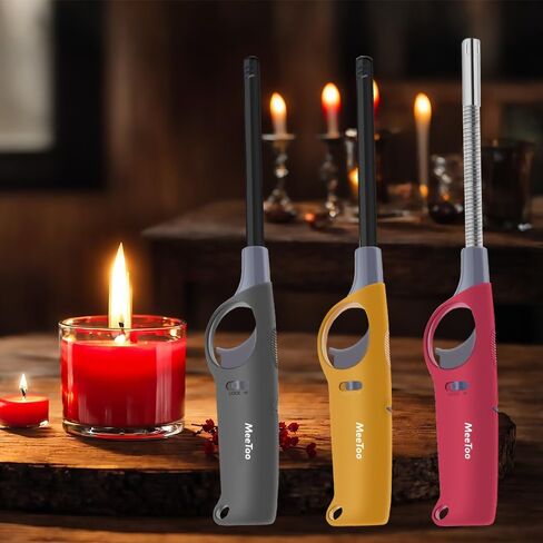 3 Pack Refillable Butane Lighter,Multi-Purpose Lighters for Camping Survival Hiking Fishing, No Butane Fuel Inside in Saudi Arabia