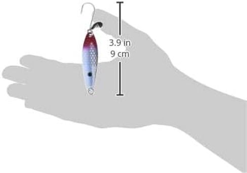Luhr Jensen 3 Needlefish Silver Shad/Nickel Back, One Size, 1051-003-0036 in Saudi Arabia
