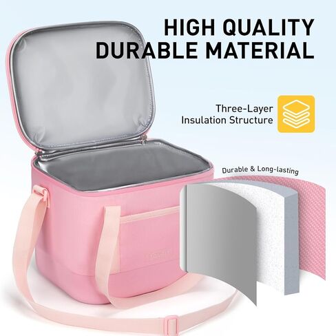 TOURIT 12L Carry Out Soft Cooler Insulated Travel Bag Lunch Cooler for Outdoor, Camping, Picnic, Travel in Saudi Arabia