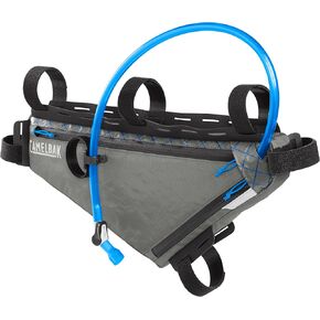 CamelBak M.U.L.E. Bikepacking Waterproof Triangle Frame Pack - includes 2L Quickstow Hydration Reservoir Bladder