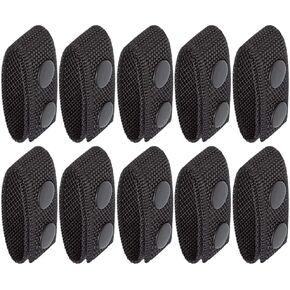 Duty Belt Keeper, with Double Snaps for 2" Wide Police Security Web Belt Accessories(12 Pack)