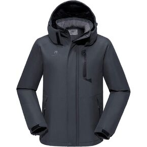 GOLDEN CAMEL Men's Winter Jacket Windproof Ski Snow Jacket Waterproof Thicken Parka Rain Jacket Warm Puffer Coat