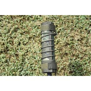 Full Auto, High Temp Alpha Suppressor/Silencer Cover 8 inch Multicam Camo