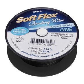 Soft Flex Wire 21-Strand .014" Diameter 30ft/Pkg-Black in Saudi Arabia