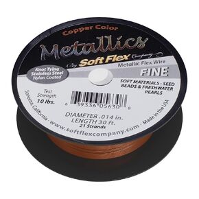 Soft Flex Wire 21-Strand .014" Diameter 30ft/Pkg-Black