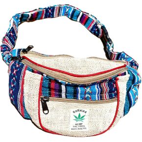 Fanny Pack Unique Fanny Passport Hippie Bag Hip Bag Waist Pack Bag Festival Bag Travel West Pack / 100% Himalaya Hemp| FAIR TRADE | Handmade With Love In Nepal