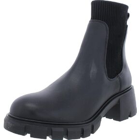 Steve Madden Women's Hayle Ankle Boot, Black/Olive, 6