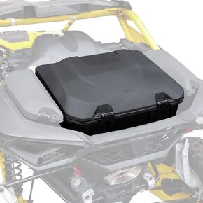 SAUTVS UTV Rear 96L Storage Cargo Trunk Box for Can-Am Maverick R, Poly Water Resistant Large Capacity Bed Tool Rear Cargo Storage Box for Can Am Maverick R X RS 2024+ Accessories, Replace #715007182