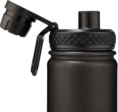 Insulated Water Bottle, Stainless Steel, Dual Cap Opening, 25 oz, Ergodyne Chill Its 5152,Orange in Saudi Arabia