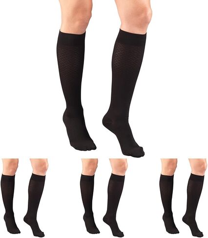 جوارب ضاغطة من تروفورم - 15-20 مم زئبقي، جوارب رسمية للسيدات، بطول يصل إلى الركبة in Kuwait