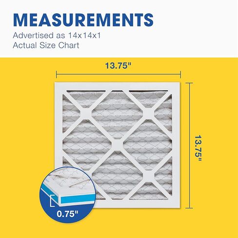 Arm & Hammer Max Allergen & Odor Reduction 16x24x1 Air and Furnace Filter, MERV 11, 4-Pack in Saudi Arabia