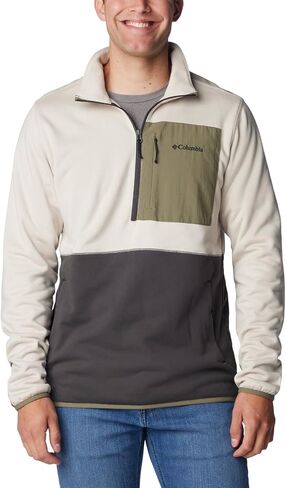Columbia Men's Hike Half Zip, Niagara/Metal, Small in Kuwait