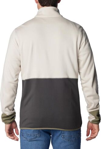 Columbia Men's Hike Half Zip, Niagara/Metal, Small in Kuwait