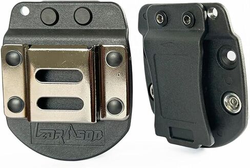 Tape Measure Holder, Tape Measure Holder for Belt, Black Tape Measure Holder with 4pcs Tape Measure Belt Clip/Tape Measure Clips for Belt, Clip on Tape Measure Holder. in Saudi Arabia