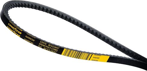 حزام Goodyear 3VX600 بحافة خام ضيقة على شكل حرف V صناعي، محيط خارجي 60 بوصة in Kuwait