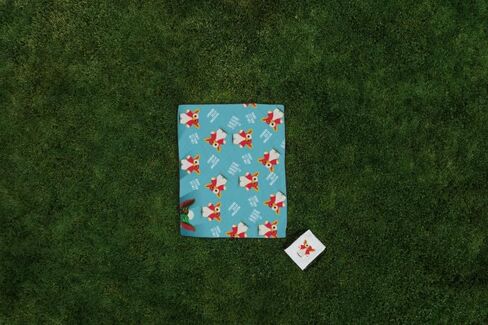 PICNIC TIME Scooby Doo Impresa Picnic Blanket, Lightweight Beach Blanket, Machine Washable, (Black and White) in Saudi Arabia