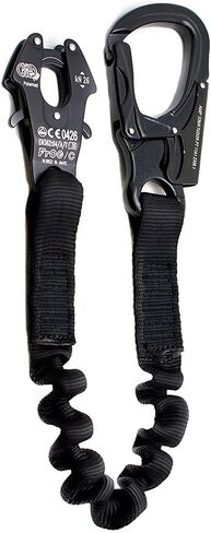 خطاف ربط ممتص للصدمات - Fusion Climb® - (تصنيف 5000 رطل) ضفدع سال كونج الاحترافي - لتسلق الجبال، الحماية من السقوط، الأسقف، البناء، حبل أمان - خطاف ضفدع كبس in Kuwait