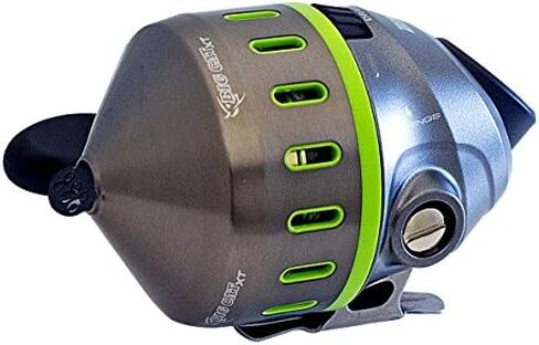 بكرة صيد السمك Zebco Big Cat XT Spincast، 4 محامل (3 + قابض)، مقاومة فورية للعكس مع تروس ناعمة ومحاذاة بدقة، مقاس 80، أزرق/أخضر in Kuwait