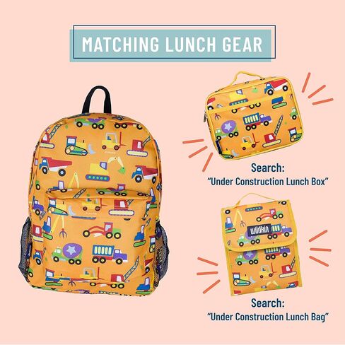 Wildkin 16-Inch Kids Backpack for Boys & Girls, Perfect for Elementary School Backpack, Features Padded Back & Adjustable Strap, Ideal Size for School & Travel Backpacks (Horses) in Kuwait