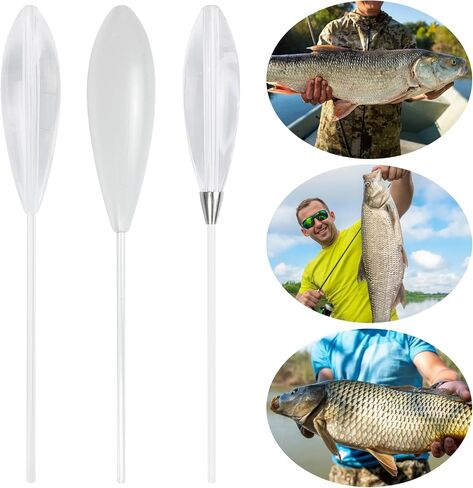 25/29Pcs Fishing Clear Casting Bobbers Kit, Bombarda Casting Sinking Floats Rubber Bobber Stoppers Swivels Snaps Accessories Kit Fly Fishing Spinning Floats in Saudi Arabia