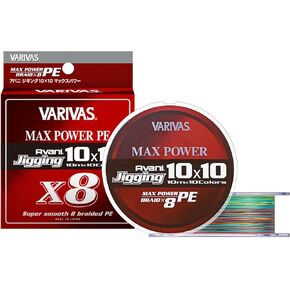 VARIVAS Avani Jigging 10x10 Max Power PE x8 (300, (gou #4) 64 lb)