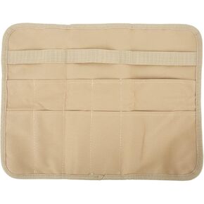 Camping Tableware Storage Bag, Hanging Multi Pocket Storage Roll, Portable Outdoor Utensil Bag for Picnic, Kitchen, BBQ, Hiking