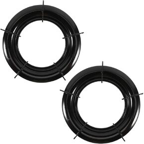 2pcs Gas hob Stove Stand Rack Gas Stove Replacement Stove grates Reducer Wok Stove Rack Camp Oven Burner Stainless Steel Camping cookware Stove Fire Gather Rack Non-Slip Appendix