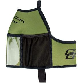 Gallon Gear Fitness Hydration Cover - Neoprene Insulated Cooling and Portable Gym Water Bottle Carrier - Case with Storage Pockets (Olive Green, Gallon)