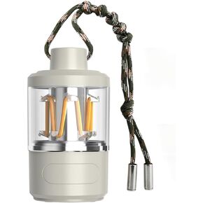 Camping Light ,Portable LED Camping Lantern,USB Rechargeable LED Flashlight, Survival Kits for Indoor Outdoor Home Emergency Light ,180LM, IPX4 Waterproof Tent Lights,4-24 Hours Running Time