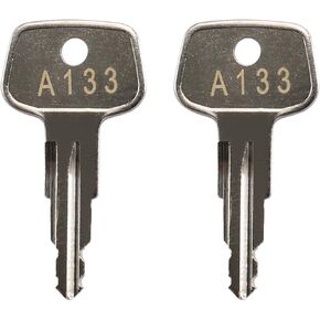 A133 SKS roof Rack Key,Replacement Keys for Yakima SKS Ski,Roof,Cargo Box,Carrier Racks and Crossbars[2 pcs]