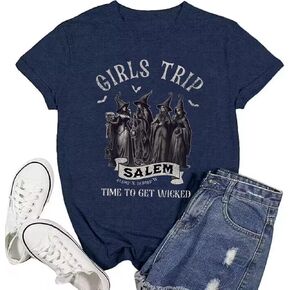 Sanderson Sisters Halloween Shirt Women Sanderson Bed and Breakfast Tee Hocus Pocus Funny Tshirt Fall Casual Shirts