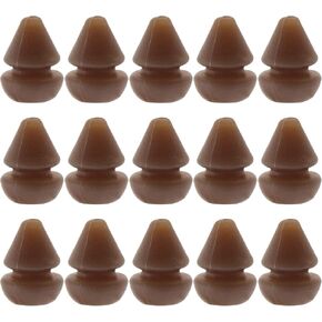 eMagTech 50PCS Helicopter Chod Rig Bead Carp Fishing Terminal Tackle Rubber Rigs Grommet for Chod Helicopter Rig Safety System Fishing Accessories