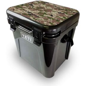 MightySkins Skin Compatible with Yeti Roadie 24 Hard Cooler LID ONLY - Urban Camo | Protective Viny wrap | Easy to Apply and Change Style | Made in The USA
