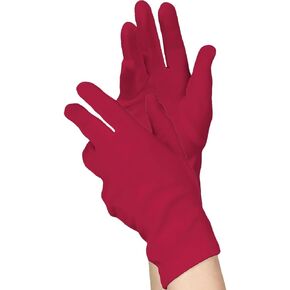 Bold & Elegant Black Polyester Gloves (Adult Size) - 1 Pair - Perfect for Any Stylish Affair