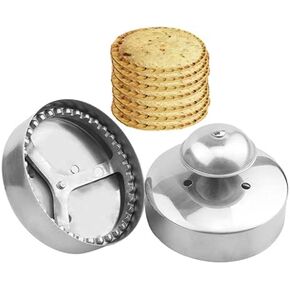 Sandwich Cutter and Sealer, Food-Grade 304 Stainless Steel Sandwich Sealer, Sandwich Cutter for Making Sandwiches, Hamburgers, Pie