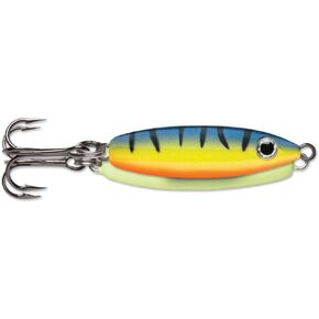 VMC Rattle Spoon 1/4 oz Glow Hot Perch