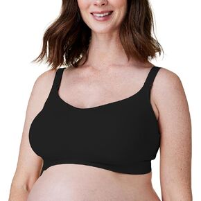 BRAVADO! DESIGNS Women's Nursing Bra for Breastfeeding, Intrigue Balconette Supportive Seamless Wirefree Maternity Bra
