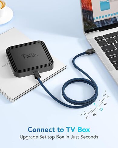 ANDTOBO USB 3.0 Female to Female Extension Cable USB 3.0 Type A Coupler Cord,Navy- 3.3Ft in Saudi Arabia