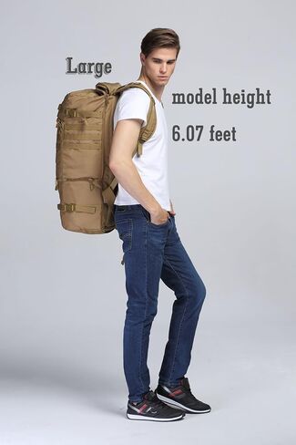 Military Tactical Backpack Hiking Camping Shoulder Bag Upgraded Version in Saudi Arabia